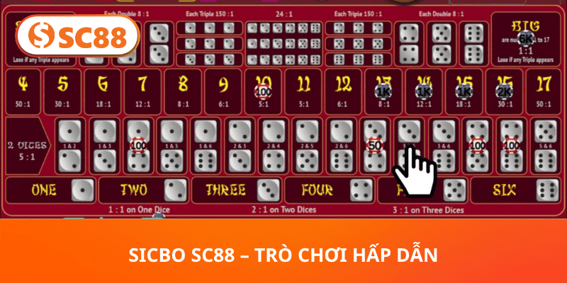 Sicbo SC88 – Trò Chơi Hấp Dẫn